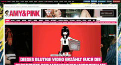Desktop Screenshot of amypink.de